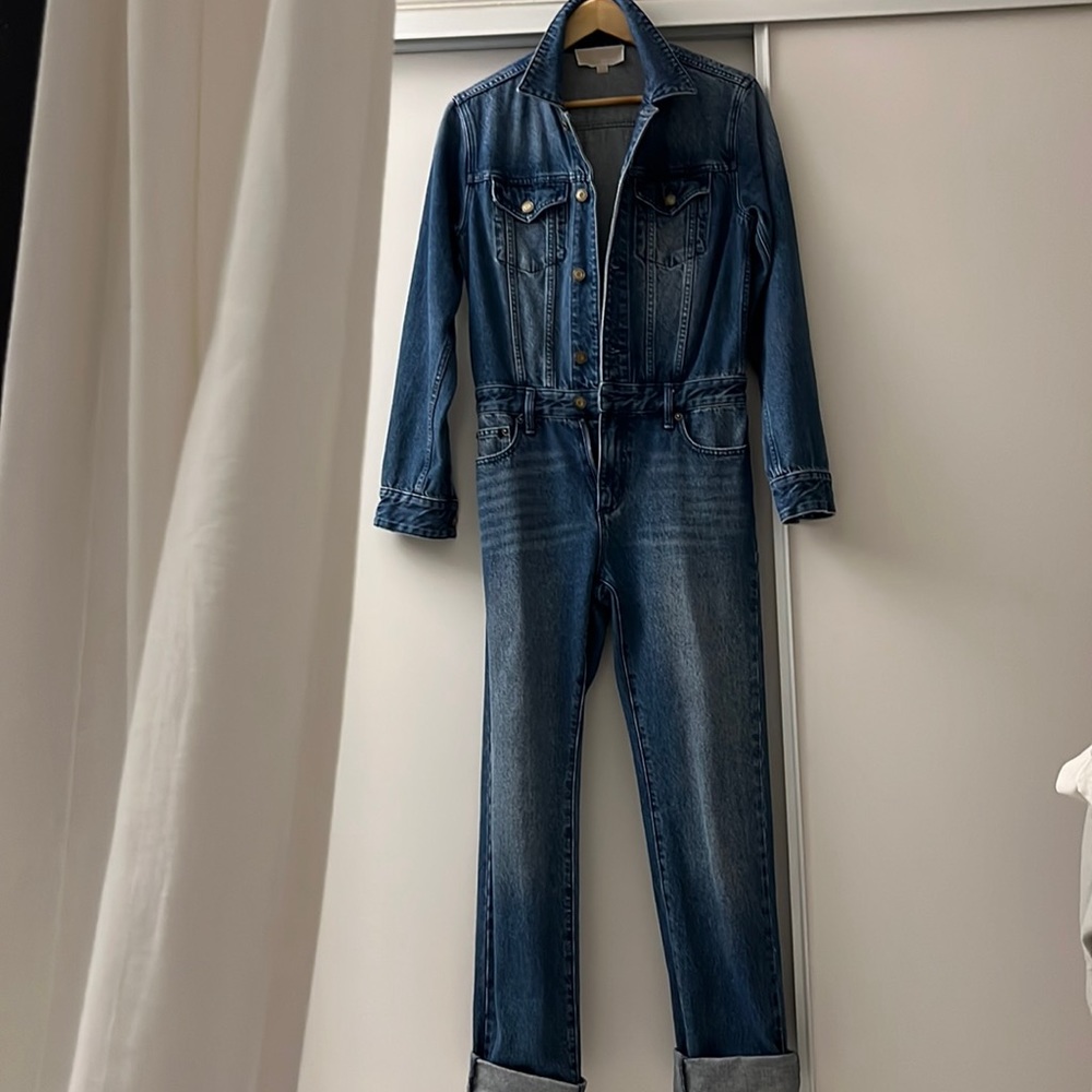 Michael Kors Michaels Kors Denim Jumpsuit